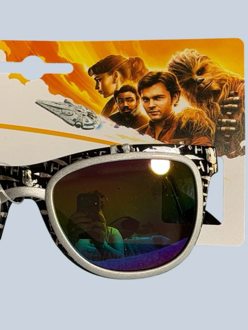 Star Wars Sunglasses - Black & Silver Flip-Up Lenses NIP